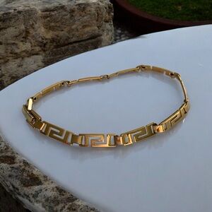 Greek Rambler Style Gold Geometric Bracelet